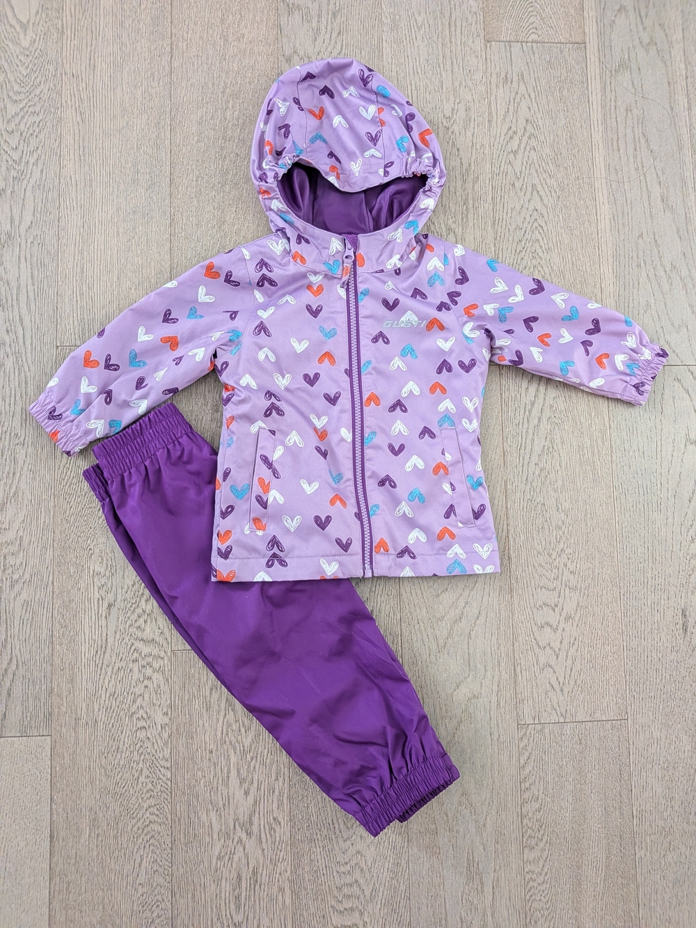 Gusti Toddler 2-Piece Rain Suit Girls 24M
